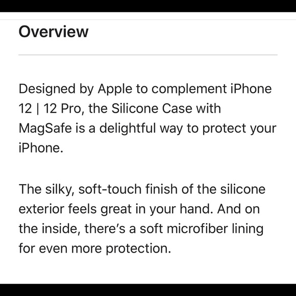 Authentic Apple Brand iPhone 12 | 12 Pro Silicone Case with MagSafe -Pink Citrus - Picture 2 of 5